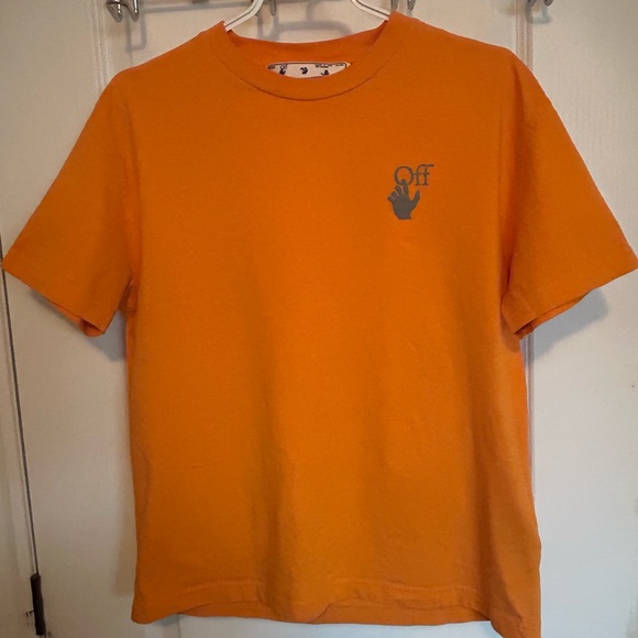 Off-White Orange Short Sleeve Tee - Picture 4 of 7